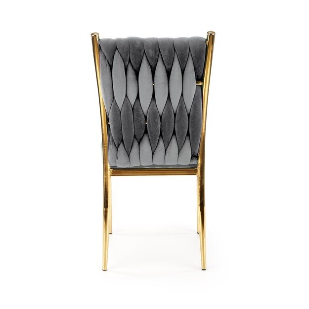 K436 chair color: grey / gold 7