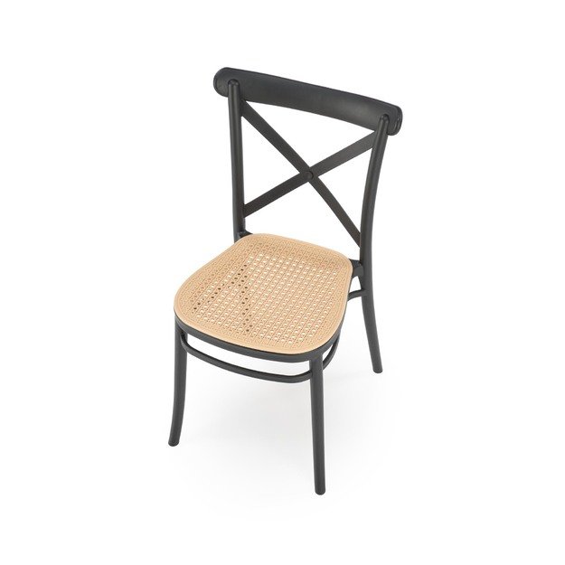 K512 chair black / brown 1