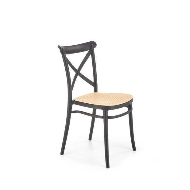 K512 chair black / brown