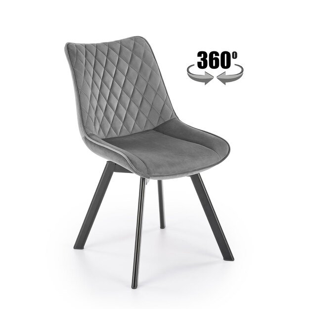 K520 chair, black / dark grey