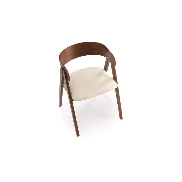 K562 chair, walnut / light beige 10