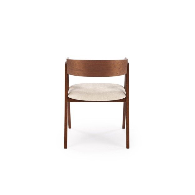 K562 chair, walnut / light beige 1
