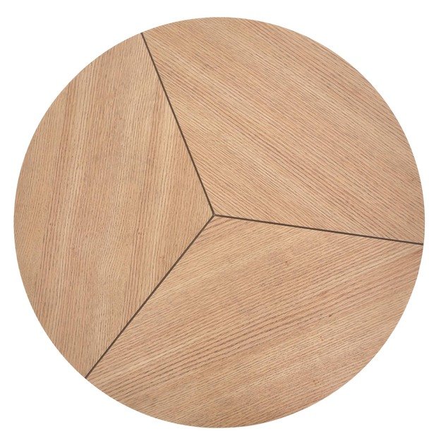 KARIDA c. table natural oak / black 20