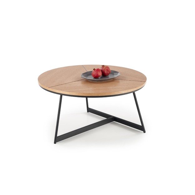 KARIDA c. table natural oak / black