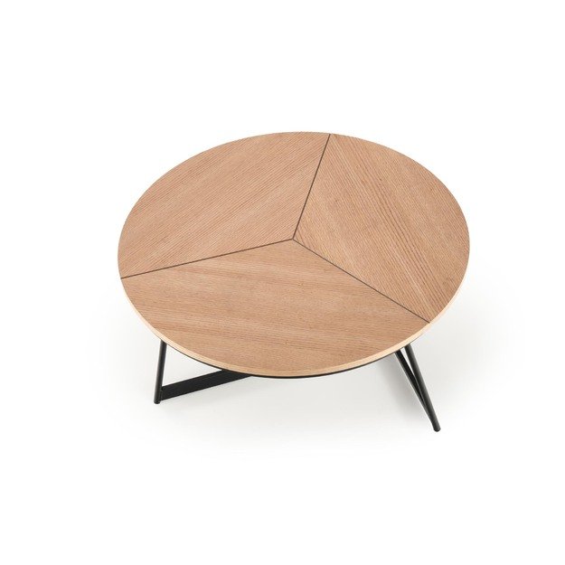 KARIDA c. table natural oak / black 24