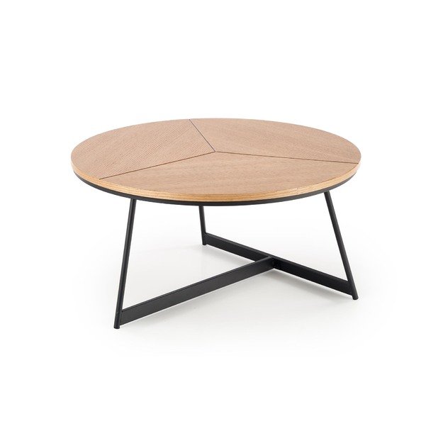 KARIDA c. table natural oak / black 16