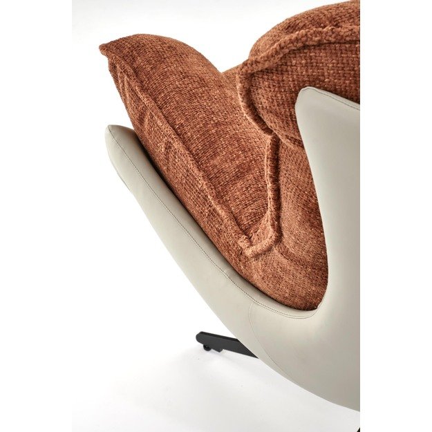LOBSTER leisure chair color: cinnamon 10