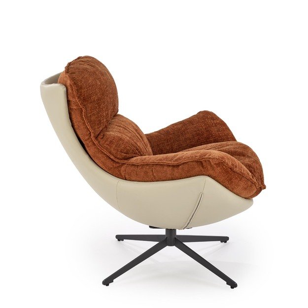 LOBSTER leisure chair color: cinnamon 17