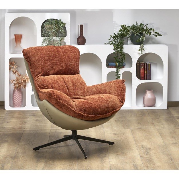 LOBSTER leisure chair color: cinnamon 3