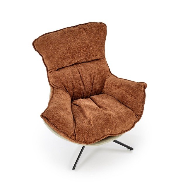 LOBSTER leisure chair color: cinnamon 1