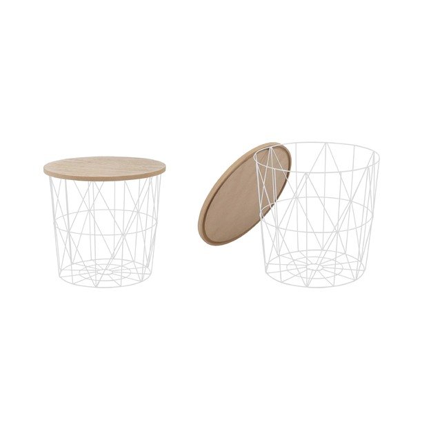 MARIFFA c. table, color: natural / white