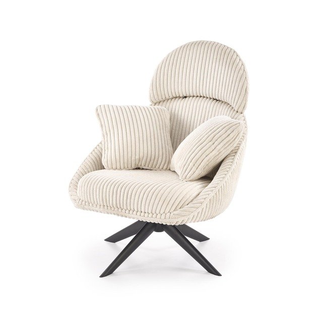 MERRY 2 leisure chair with swivel function, cream 12
