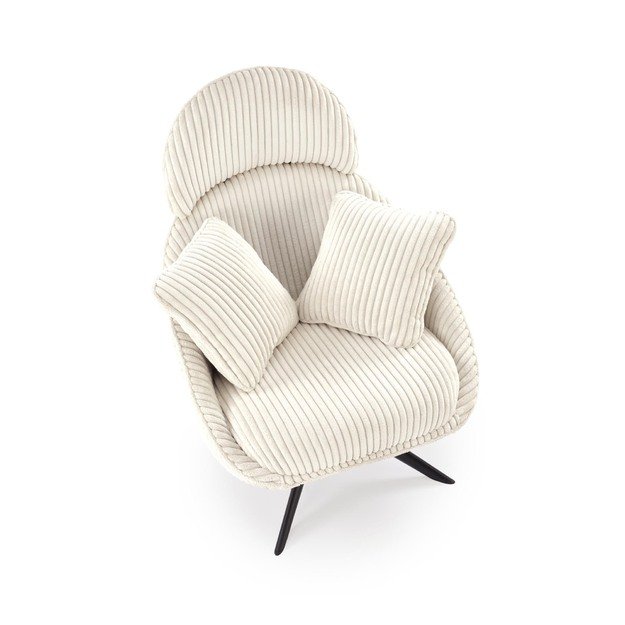 MERRY 2 leisure chair with swivel function, cream 1