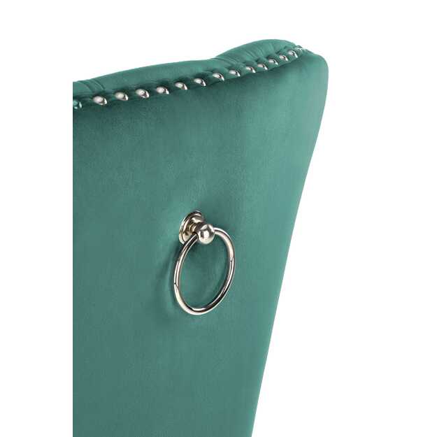 MIYA chair black/dark green 2