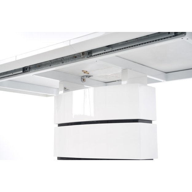 NOBEL extension table color: white 3