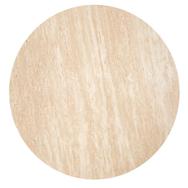 OREO set of two coffee tables, travertine / white 3