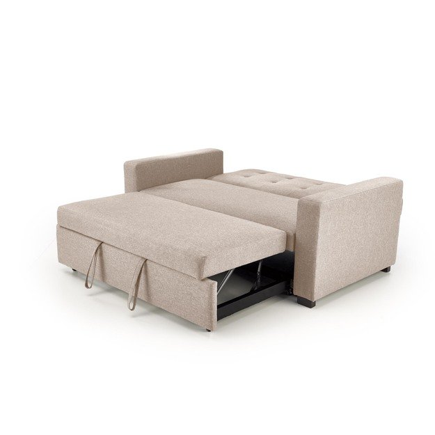 PAULINIO folding sofa color: beige 1