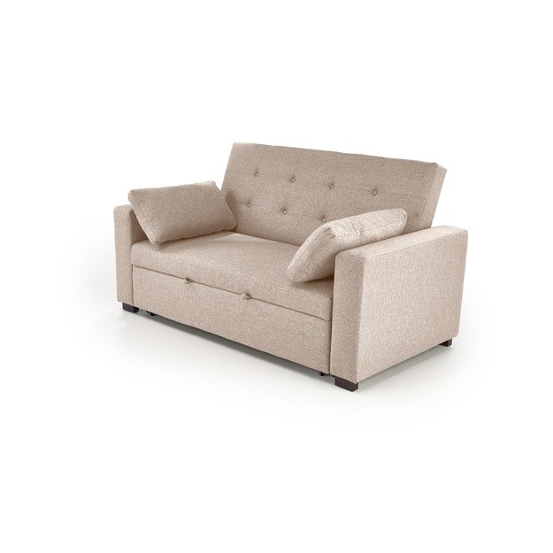 PAULINIO folding sofa color: beige