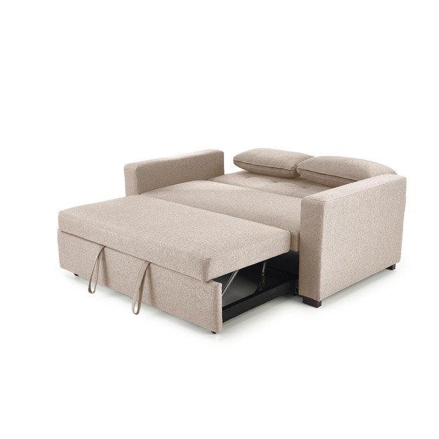 PAULINIO folding sofa color: beige 18
