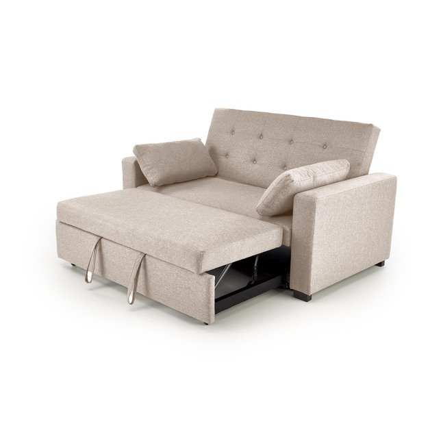 PAULINIO folding sofa color: beige 29