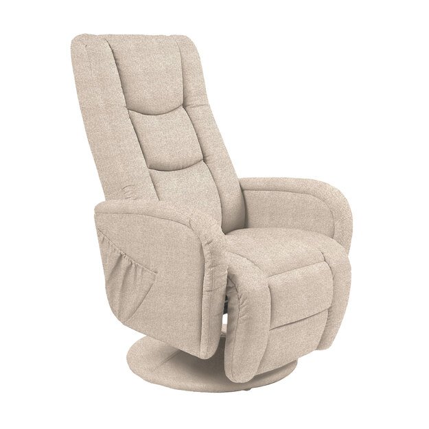PULSAR 2 recliner chair, color: beige