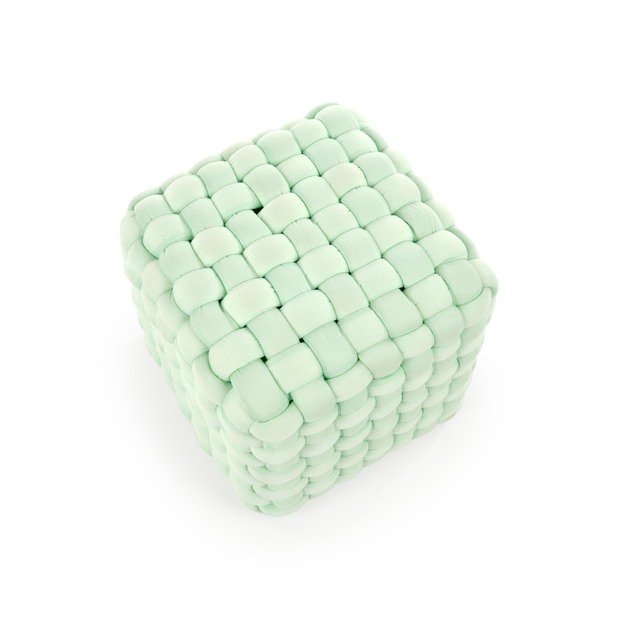 RUBIK pouffe color: light green 5