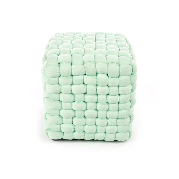 RUBIK pouffe color: light green 4
