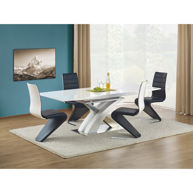 SANDOR extension table color: white