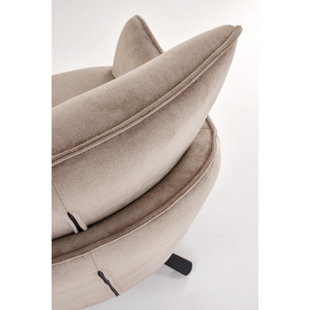 SCAMPI leisure chair, cappuccino 8