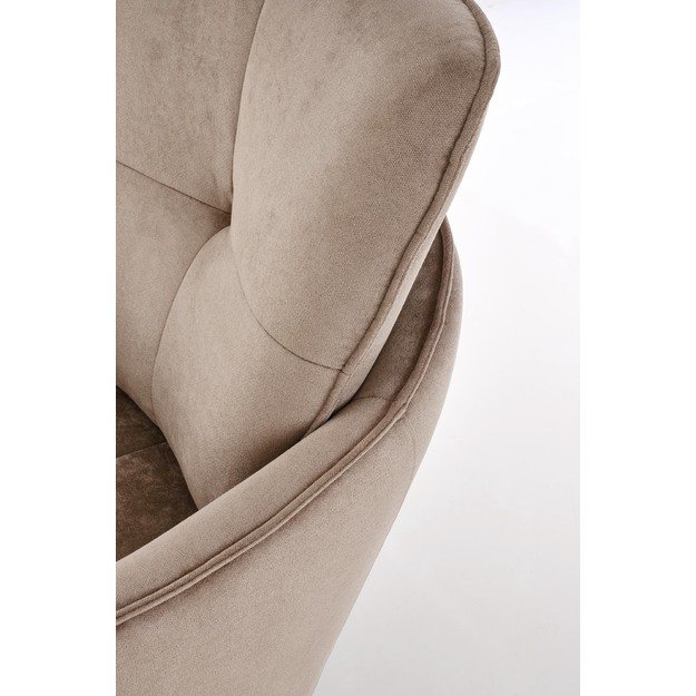 SCAMPI leisure chair, cappuccino 7