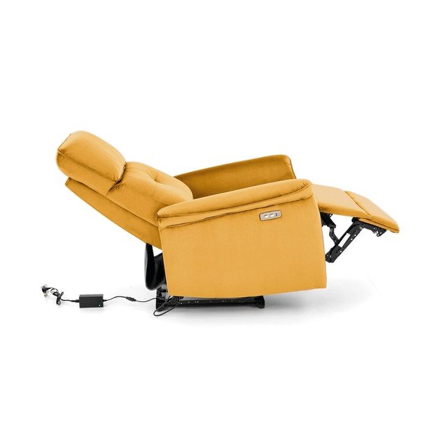 SEMIR leisure chair, mustard 22