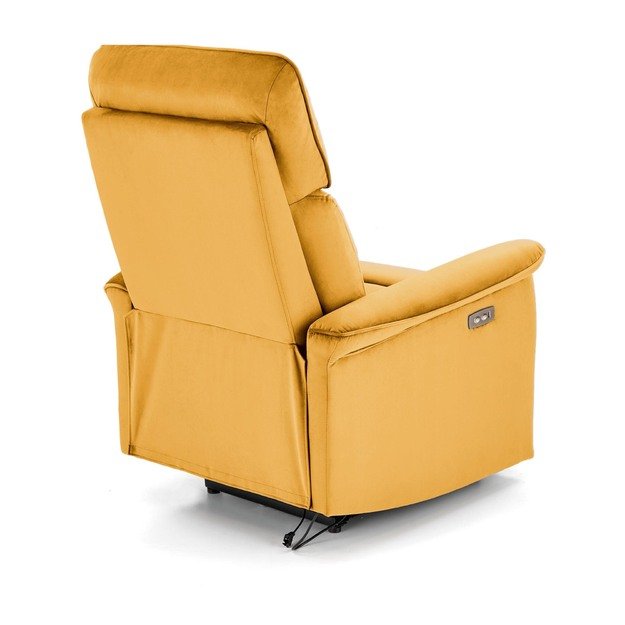 SEMIR leisure chair, mustard 9