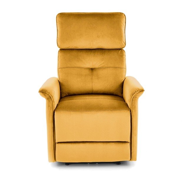 SEMIR leisure chair, mustard 18