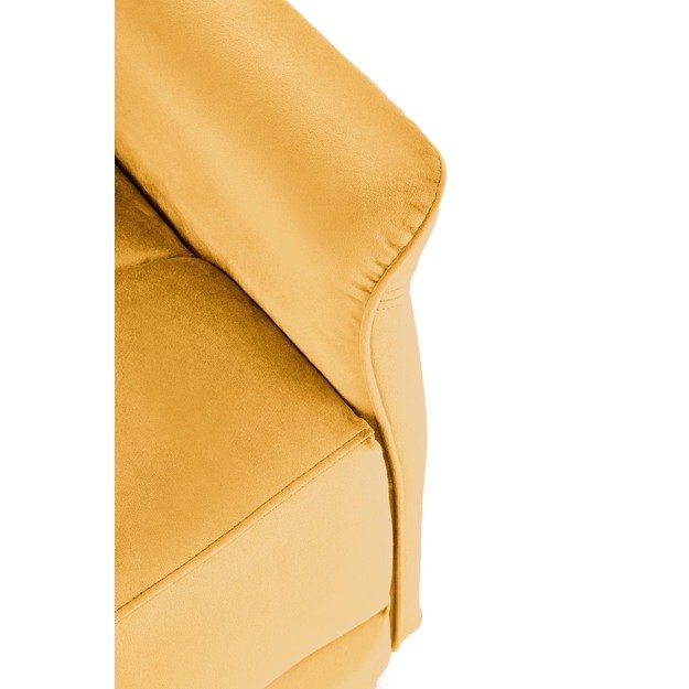 SEMIR leisure chair, mustard 11