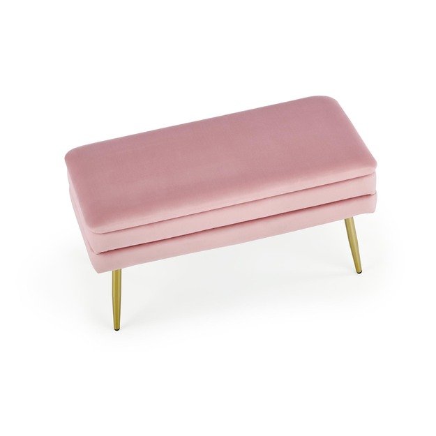 VELVA bench color: pink/gold 7
