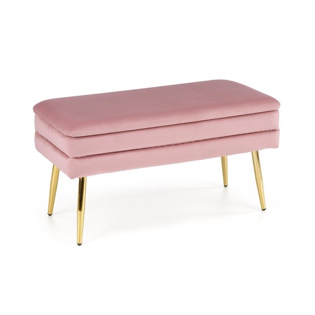 VELVA bench color: pink/gold 1