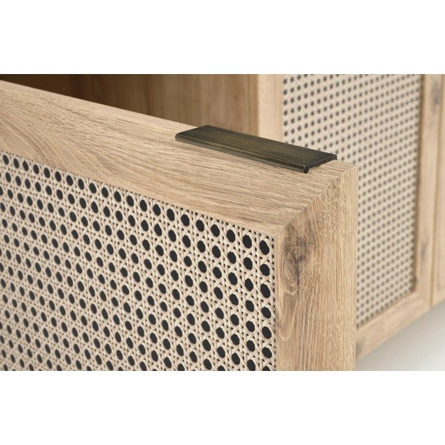 BORNEO KM-1 chest, artisan oak / black 8