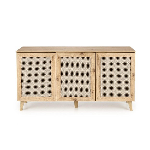 BORNEO KM-1 chest, artisan oak / black 10