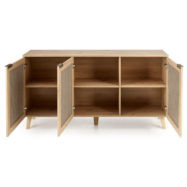 BORNEO KM-1 chest, artisan oak / black 22