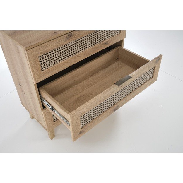 BORNEO KM-1 chest, artisan oak / black 3