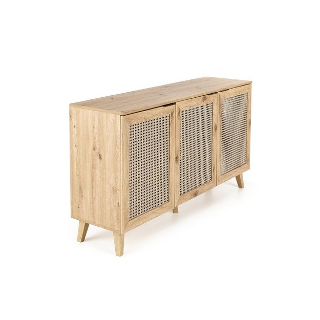 BORNEO KM-1 chest, artisan oak / black 17