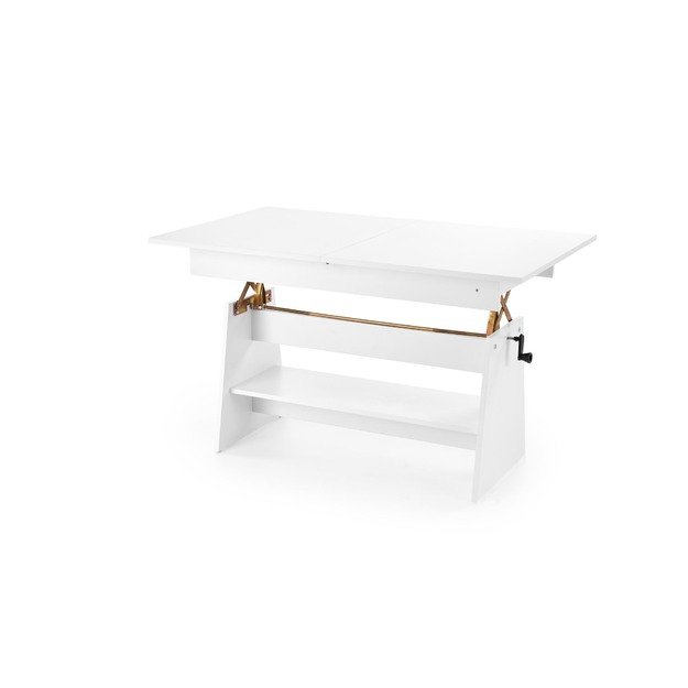 ERIKA lifting coffee table, color: white 1