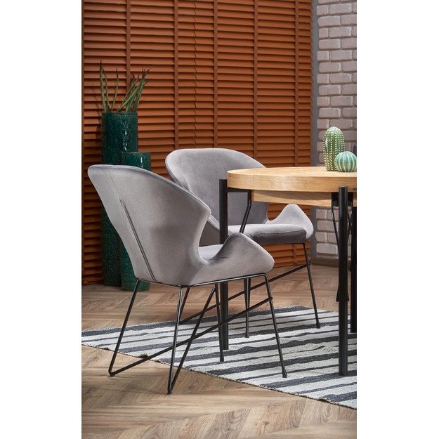 INFERNO extension table, color: natural oak / black 3
