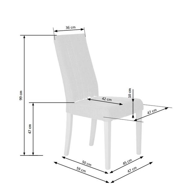 DIEGO chair, color: sonoma oak 2