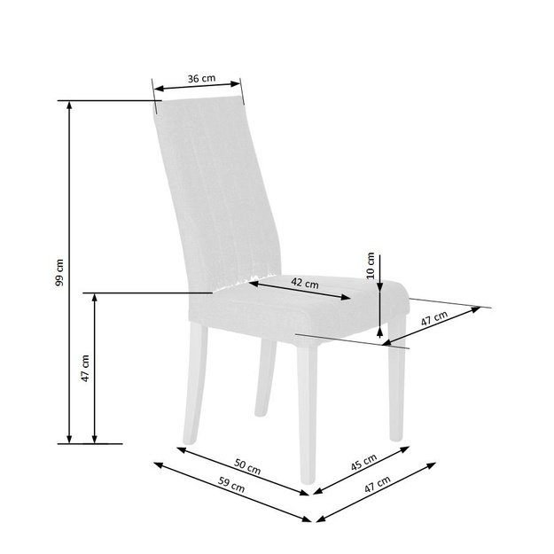 DIEGO chair, color: sonoma oak