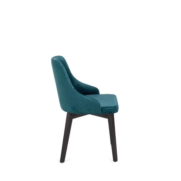 TOLEDO 3 chair, color: quilted velvet Karo 4 - MONOLITH 37 2