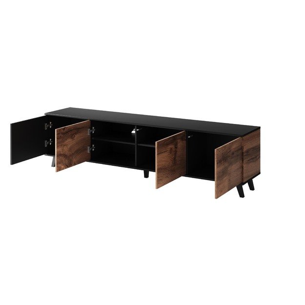 RANDOM RTV-3 TV stand 200 cm, wotan oak / black 11