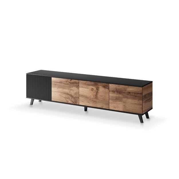 RANDOM RTV-3 TV stand 200 cm, wotan oak / black 25