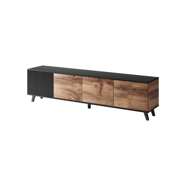 RANDOM RTV-3 TV stand 200 cm, wotan oak / black 5