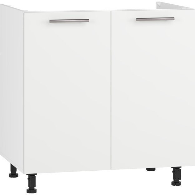 VENTO DK-80/82 sink cabinet, color: white / white matt